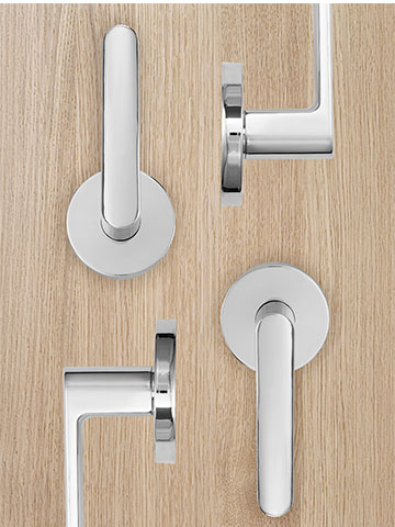 Free Style | Round Rose Lever | 33-D009434BLK